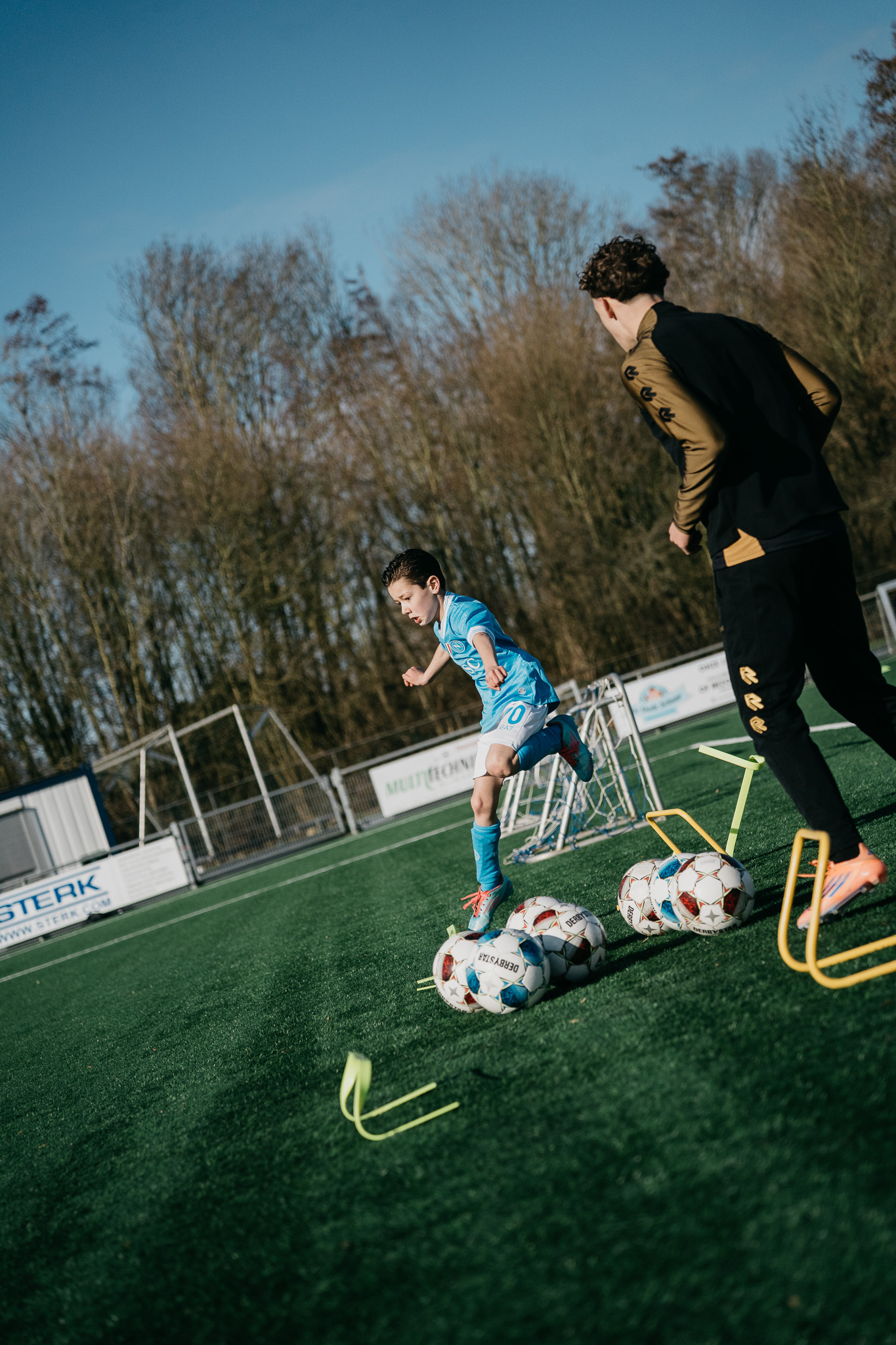 Next Level training in actie